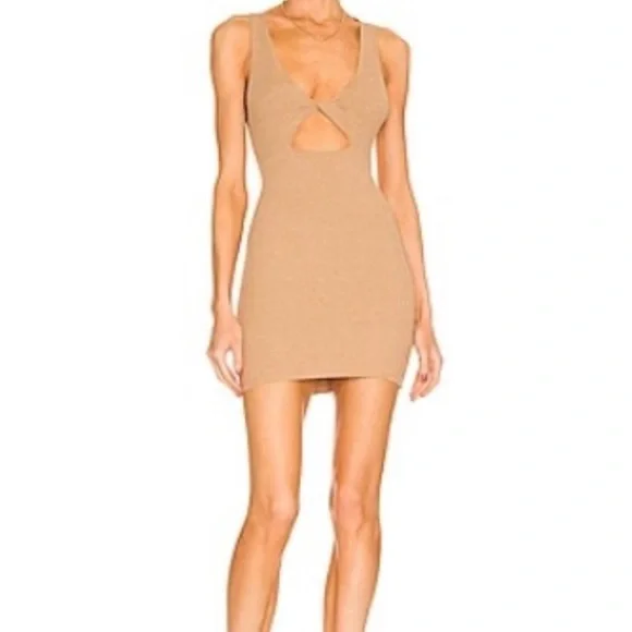 FREE PEOPLE ISLANDER SWEATER MINI DRESS - Picture 2 of 6